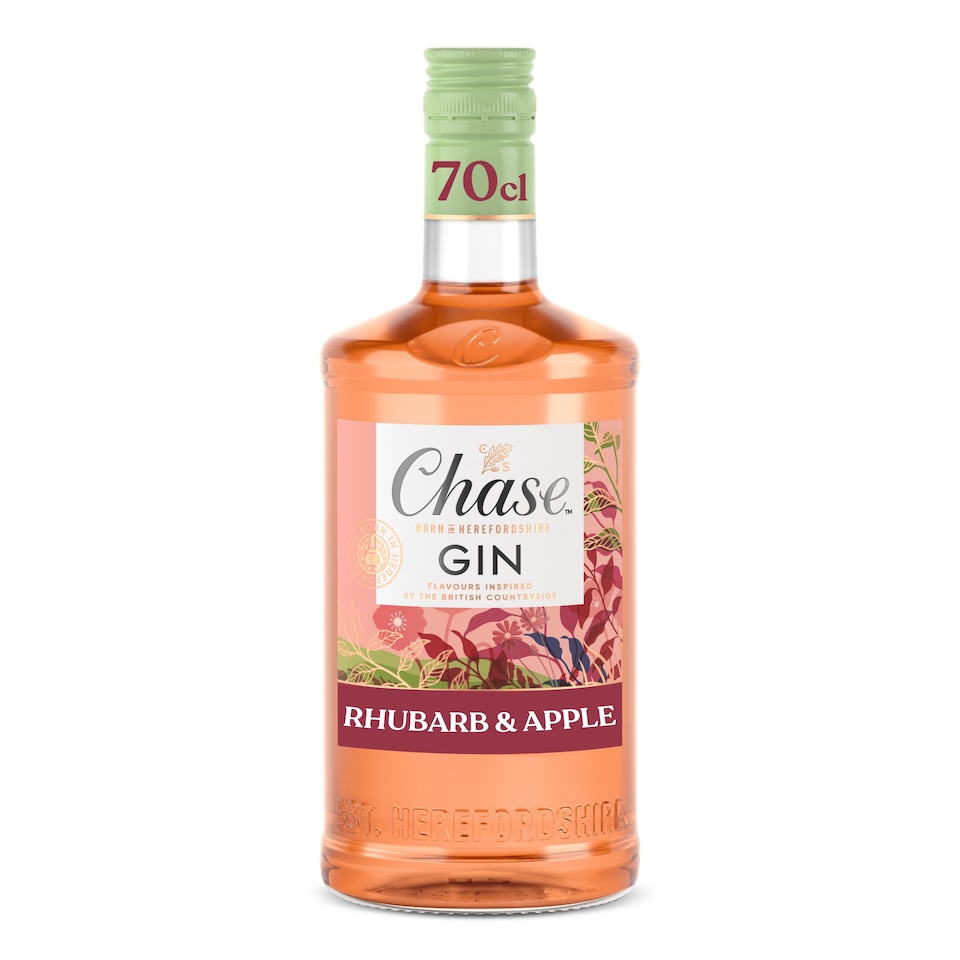 image 1 of Chase Rhubarb & Bramley Apple Gin 70cl