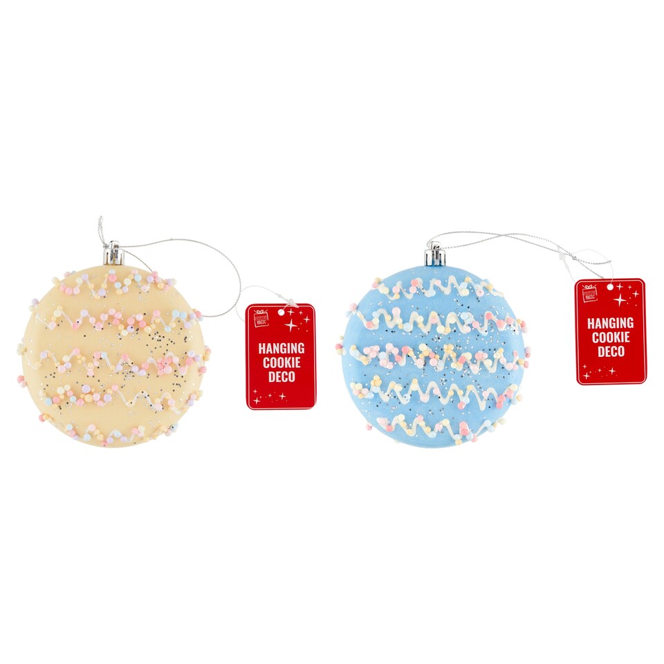 Festive Magic süti mintás függő dekoráció