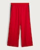 image 5 of The F&F Edit Side Stripe Wide Leg Trousers in Red