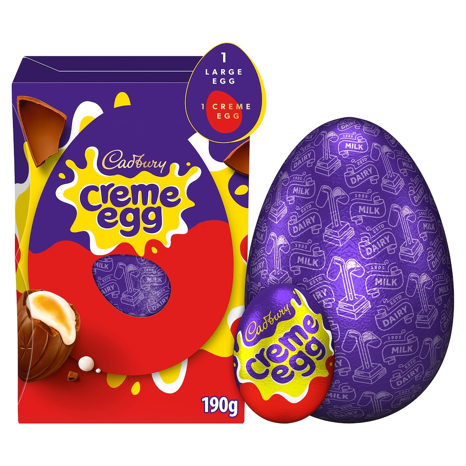 Cadbury Creme Egg Shell 190g