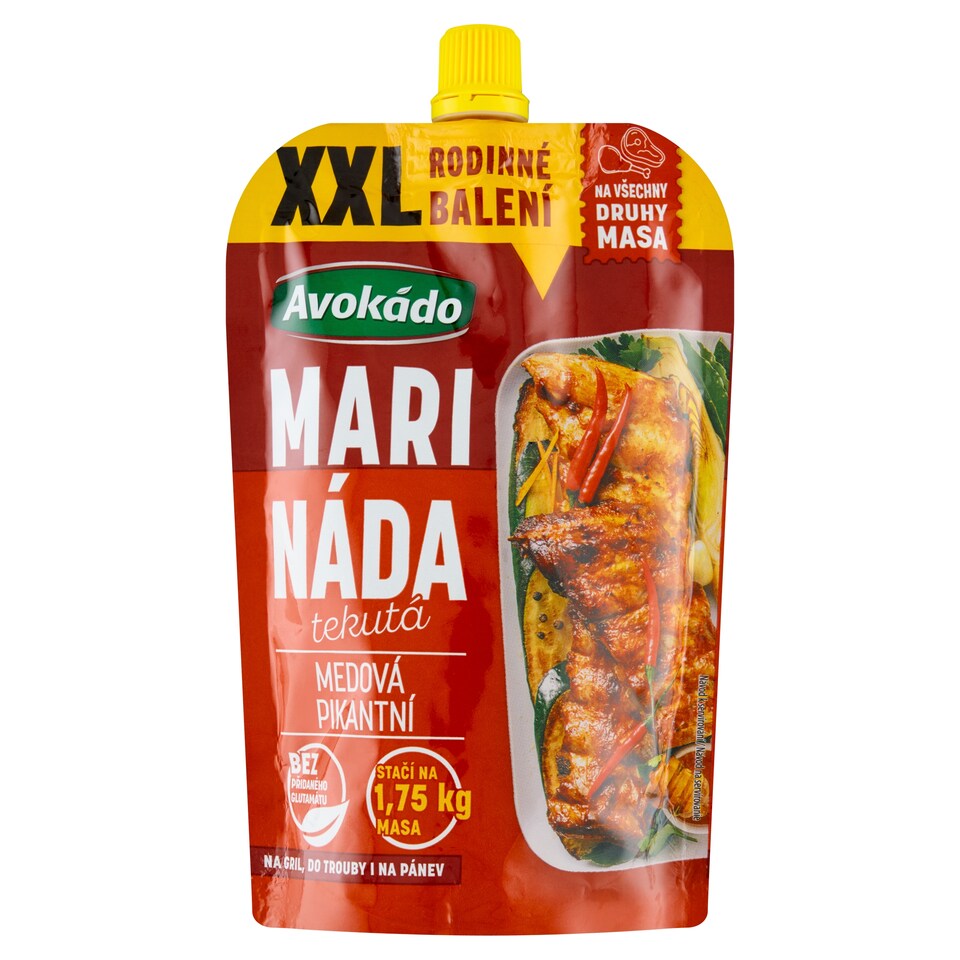 Obrázek 1 pro produkt Avokádo Marináda tekutá medová pikantní 205ml
