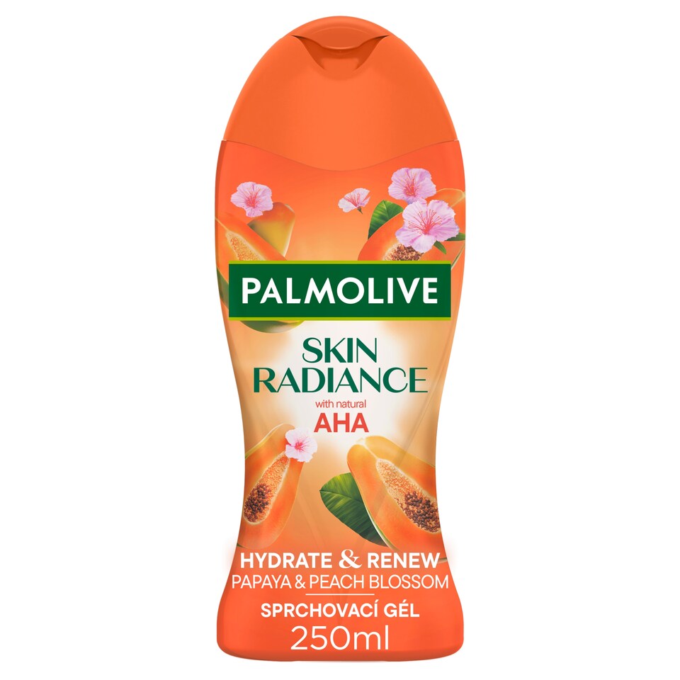 obrázok 1 z Palmolive Skin Radiance Papaya & Peach Blossom Scent sprchový gél 250 ml