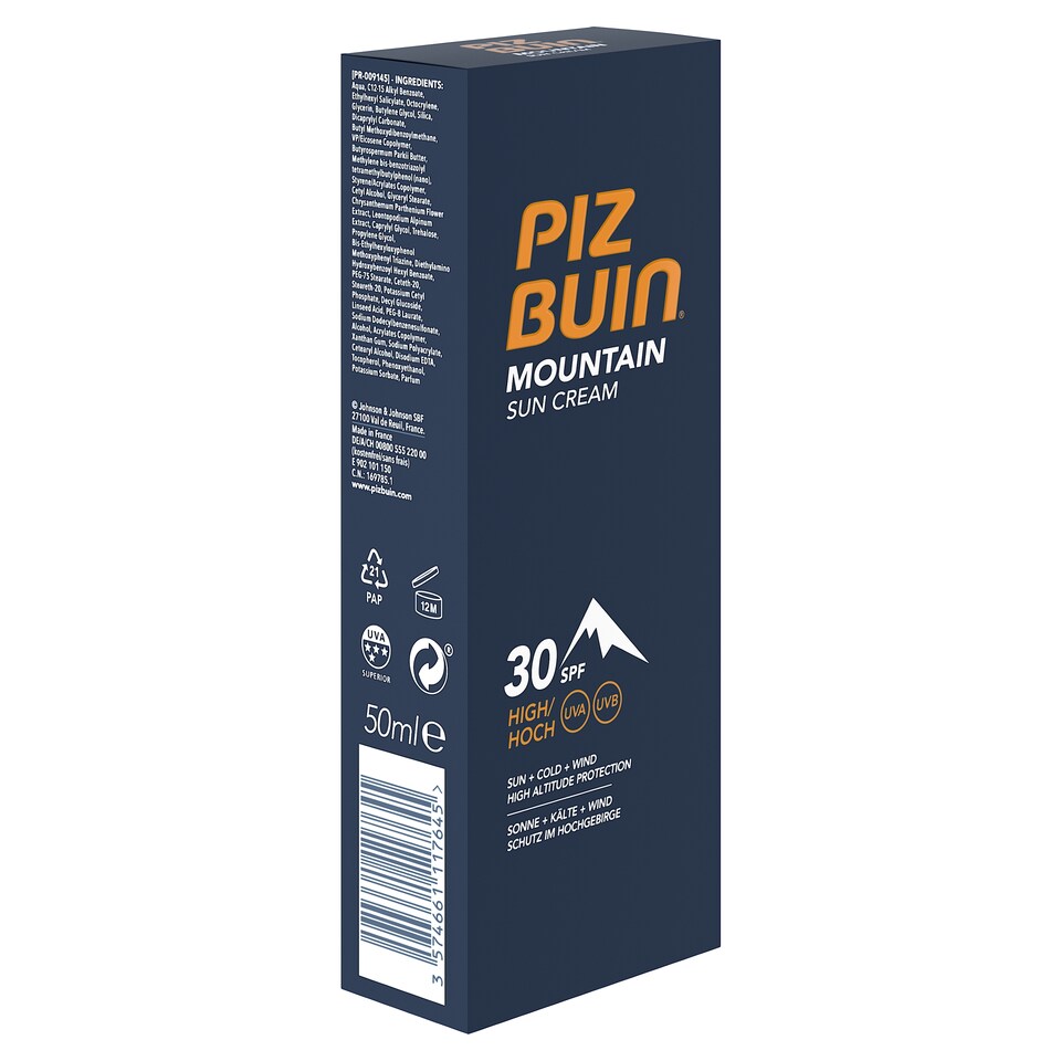 image 1 of Piz Buin Mountain Cream Spf 30 50Ml