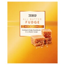 Tesco All Butter Fudge Box 150G