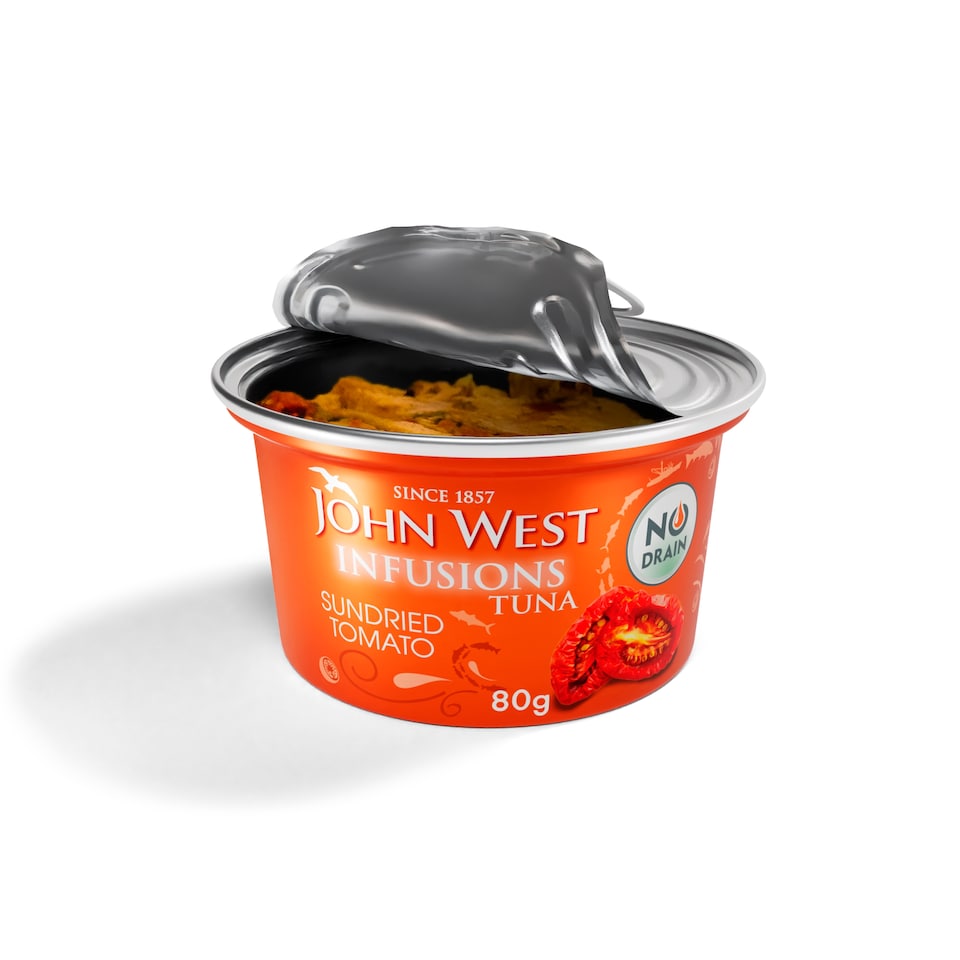 image 1 of John West Tuna Infusions Sun Dried Tomato 80G