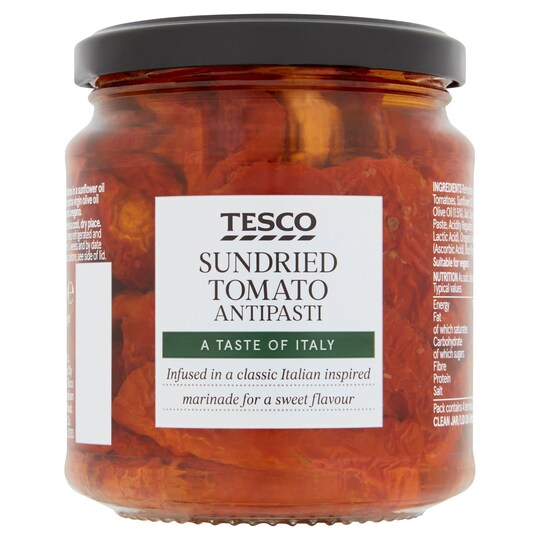 Tesco Sun Dried Tomato Antipasti 285g Tesco Groceries