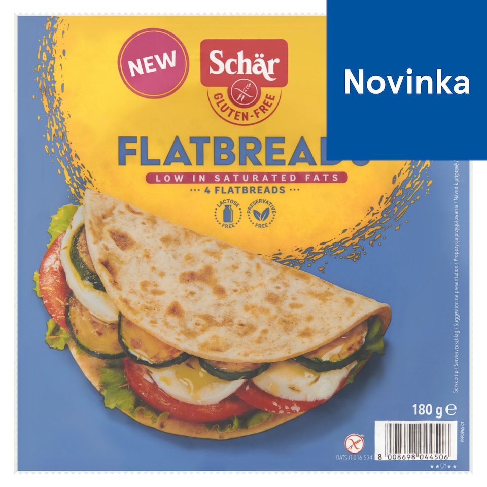 obrázok 1 z Schär Tortilla placky bezgluténové 180 g