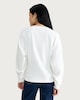 image 3 of F&F Cotton Rich Structured Waist Sweatshirt in Cream