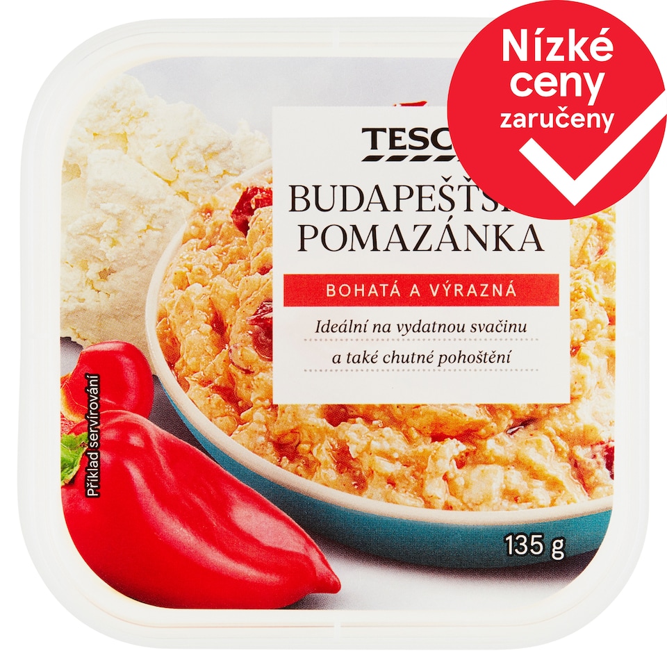 Tesco Budapešťská pomazánka 135g