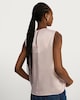 image 4 of F&F Cowl Neck Sleeveless Top in Pink
