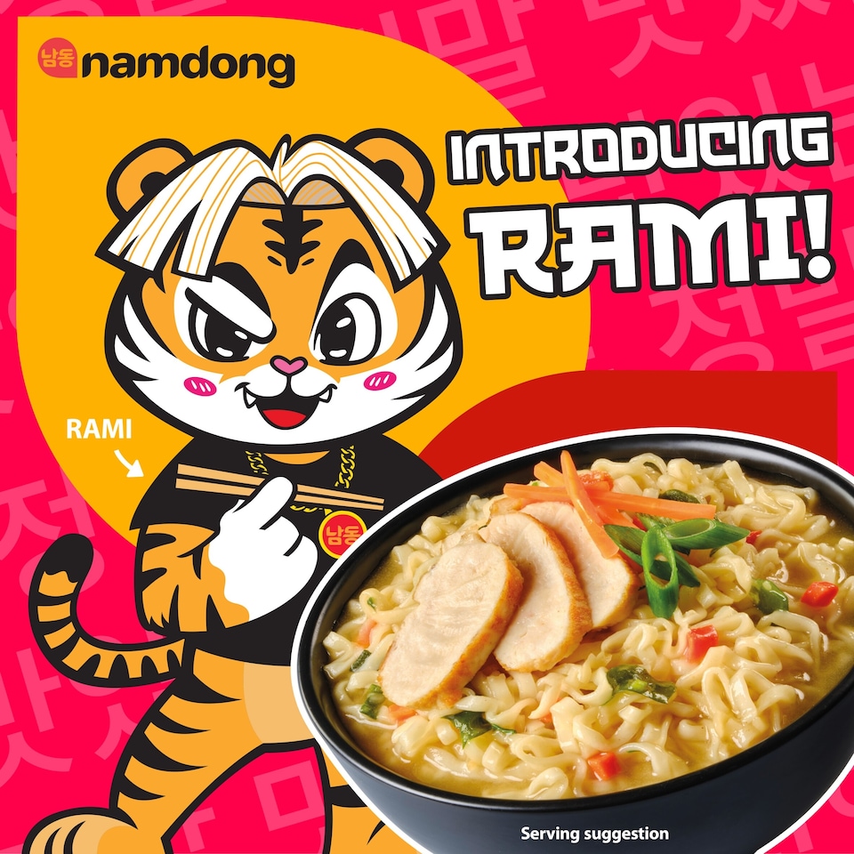 image 1 of Namdong Chicken Jjigae Instant Noodles 120g