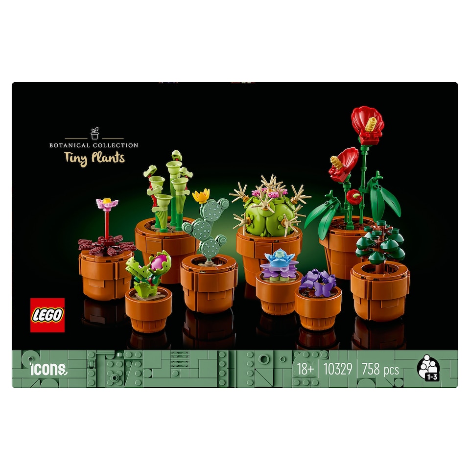 obrázok 1 z LEGO Icons 6465041 Miniatúrne rastliny