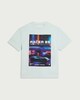 image 1 of F&F Boys Pure Cotton Oversized Fit T-Shirt in Blue
