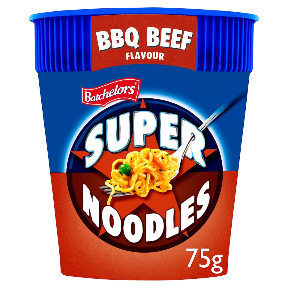 image 1 of Batchelors Super Noodles Pot Bbq Beef 75G