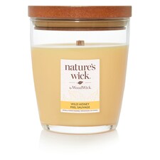 Natures Wick Scented Candle Wild Honey