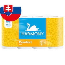 Harmony Comfort White toaletný papier 2 vrstvy 8 ks