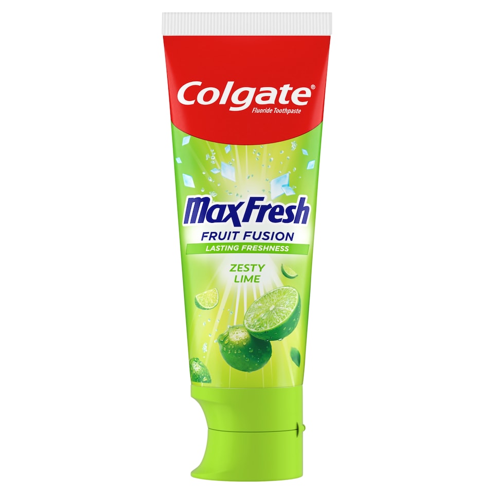 Obrázek 1 pro produkt Colgate Max Fresh Fruit Fusion Zesty Lime ochucená zubní pasta  75ml