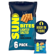 Sunbites Lightly Salted Crisps 6x25g