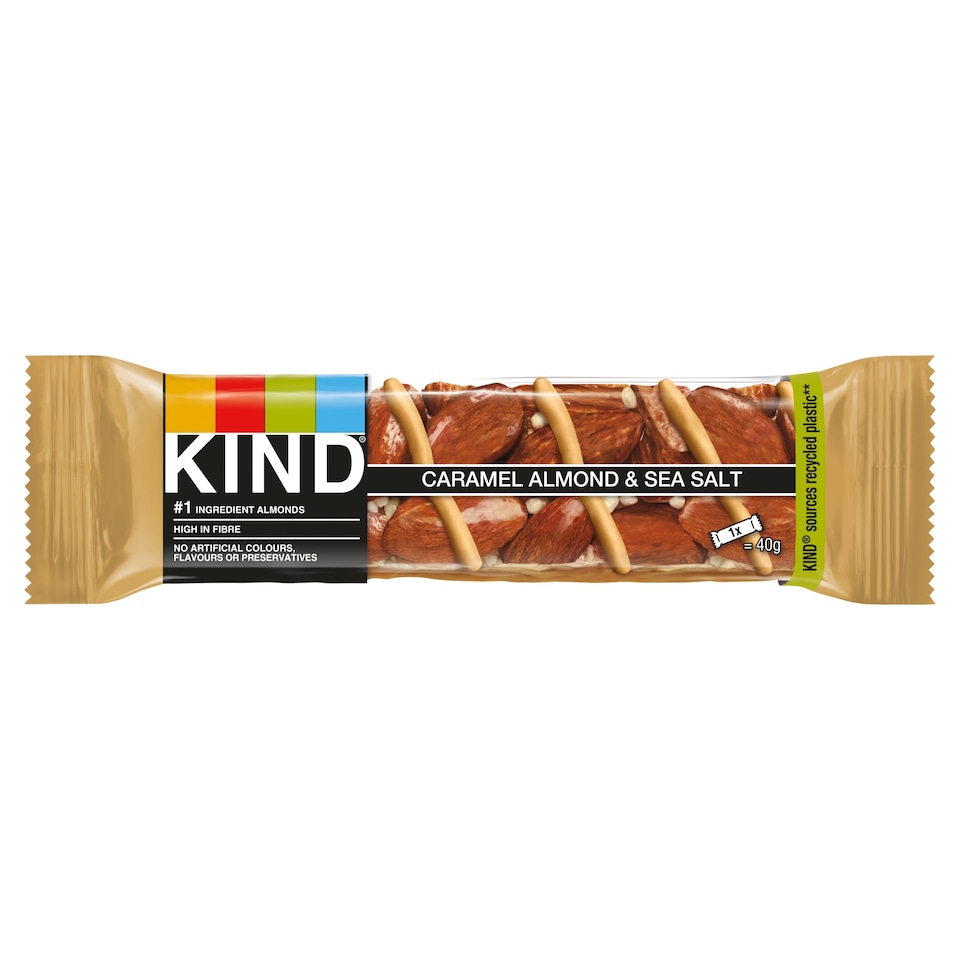 KIND Caramel Almond & Sea Salt Cereal bar 40g