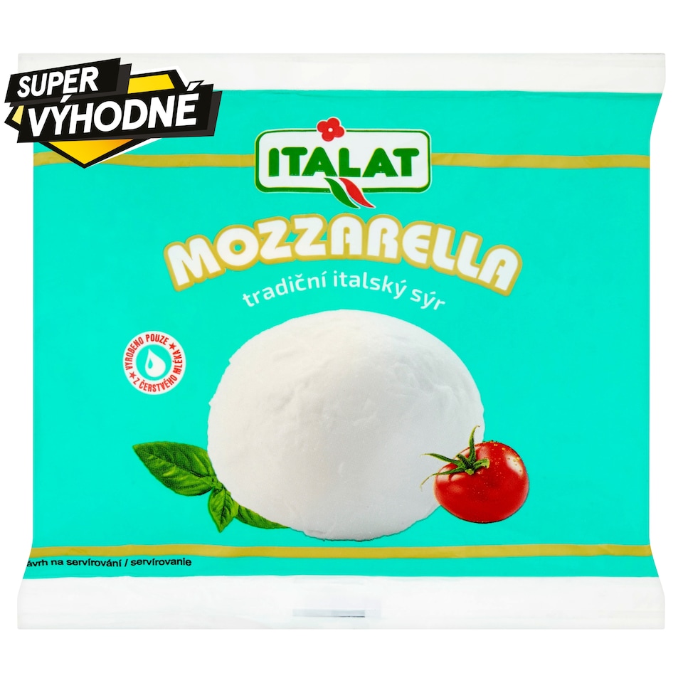 Obrázek 1 pro produkt Italat Mozzarella 100g