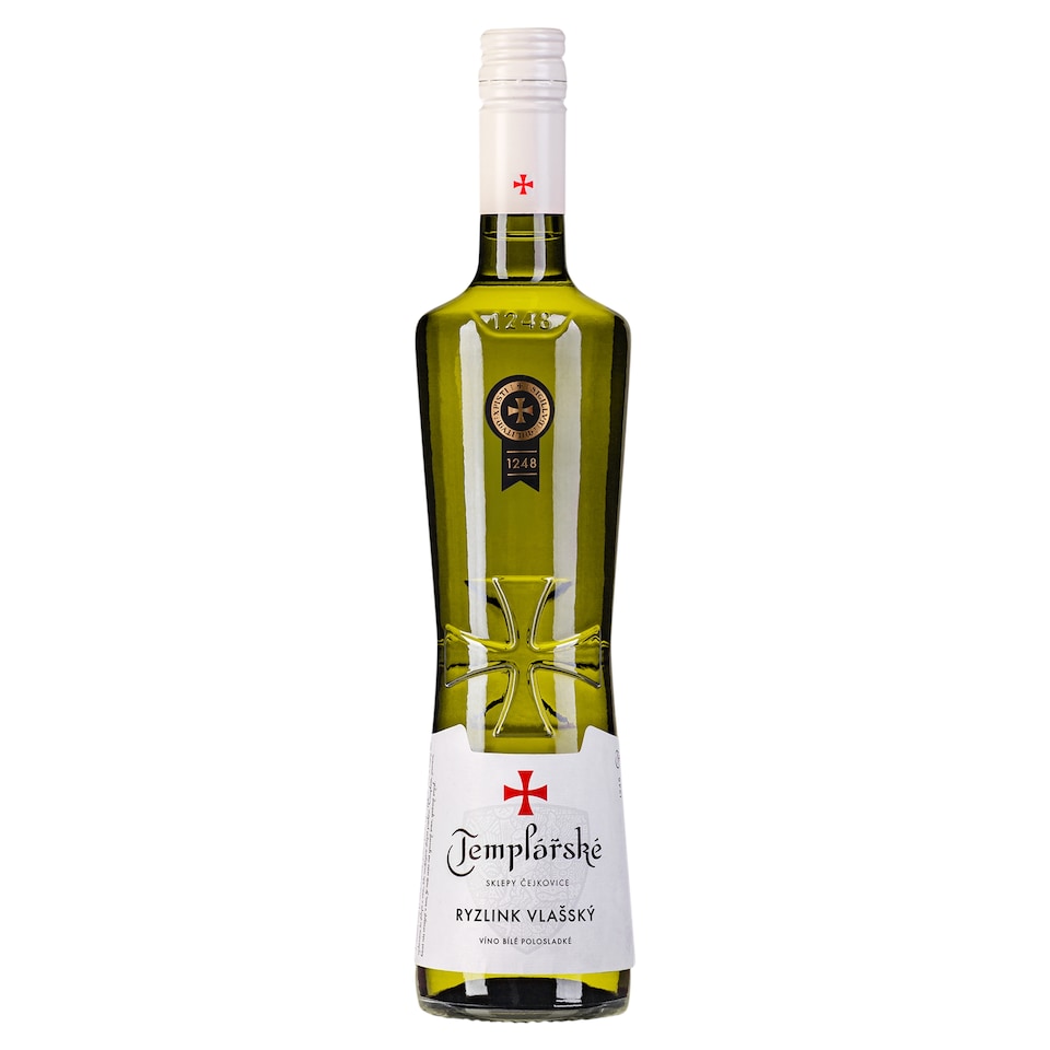 Templářské Sklepy Čejkovice Riesling Semi Sweet White Wine 0.75L