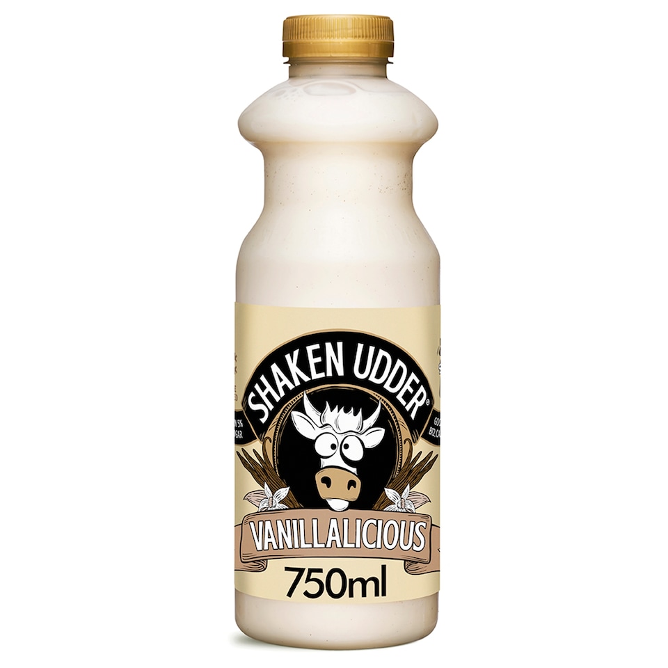 image 1 of Shaken Udder Vanillalicious Milkshake 750Ml