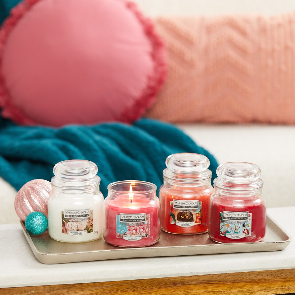 image 1 of Yankee HI Candle A Night Before Christmas Medium Jar 340g