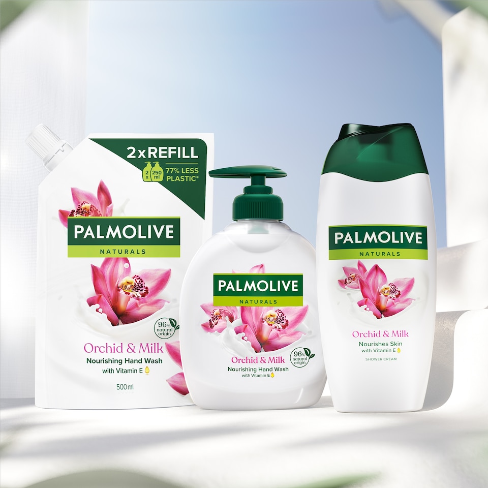 image 1 of Palmolive Naturals Orchid & Milk Liquid Hand Soap 300 ml