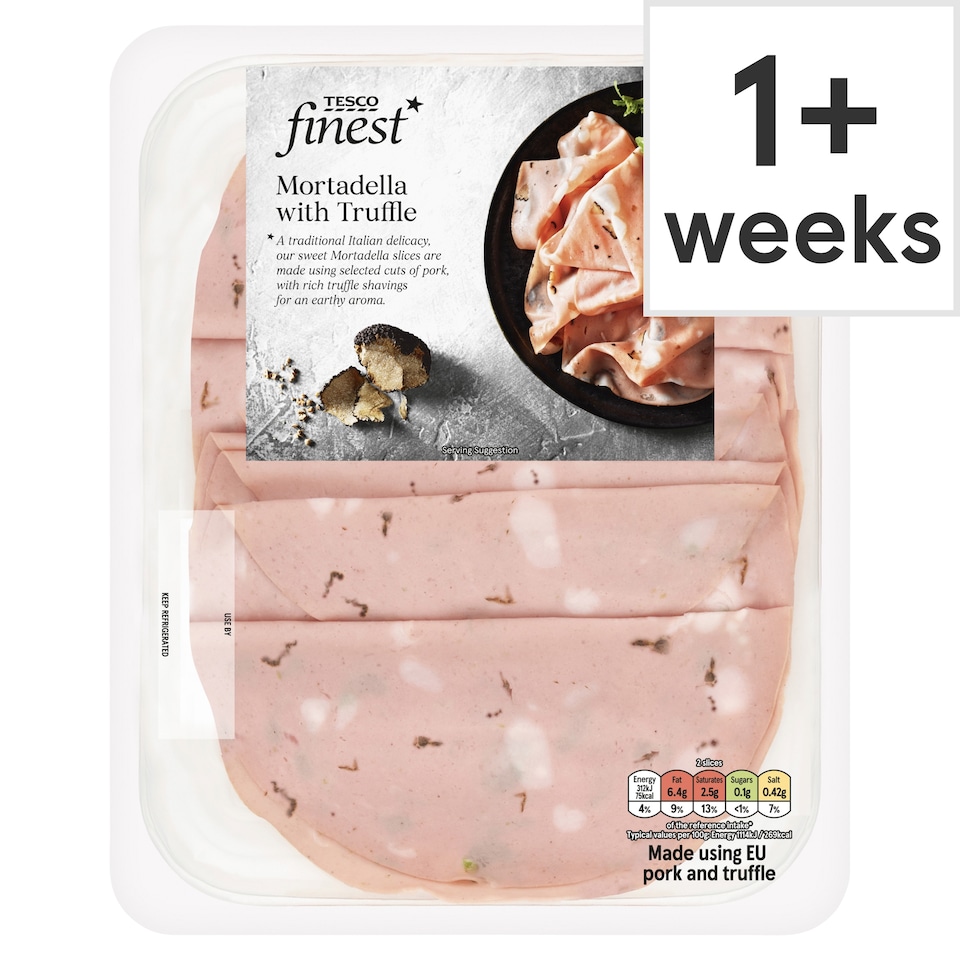 image 1 of Tesco Finest Mortadella with Truffle 140g