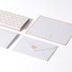 image 4 of Paperchase 5PK Envelope Gift Tags - Gold Heart