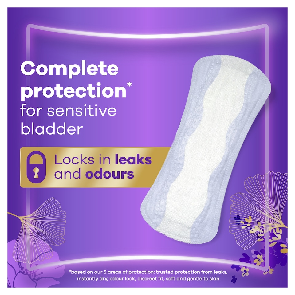 image 1 of Always Discreet Incontinence Liners Plus 20 Pack