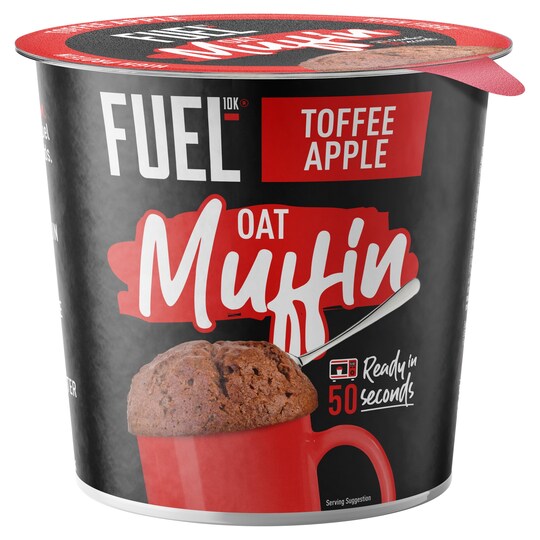 Fuel 10K Toffee Apple Oat Muffin 60G Tesco Groceries