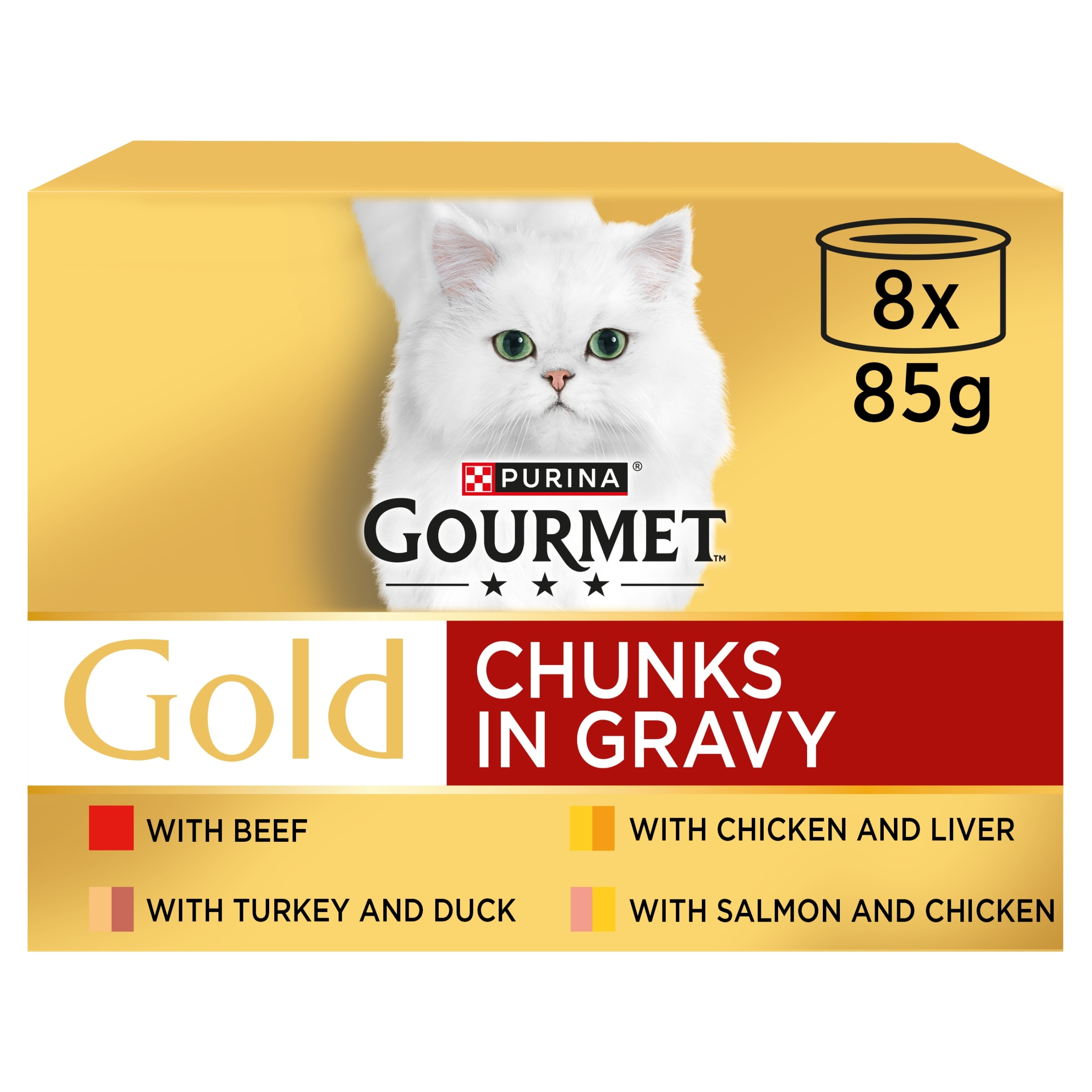 Purina Gourmet Gold Gravy Collection 8X85g