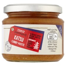 Tesco Ingredients Katsu Curry Paste 190G