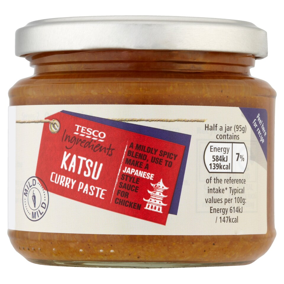 Tesco Ingredients Katsu Curry Paste 190G