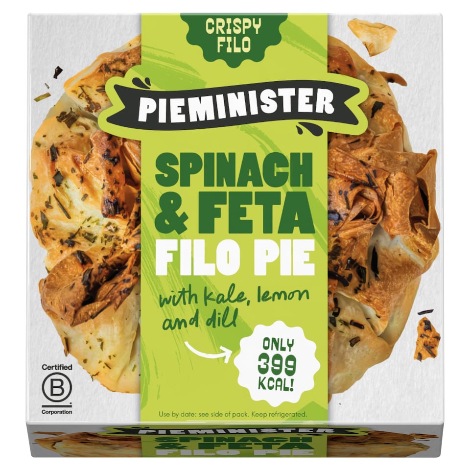 Pieminister Light As Feta Filo Pie