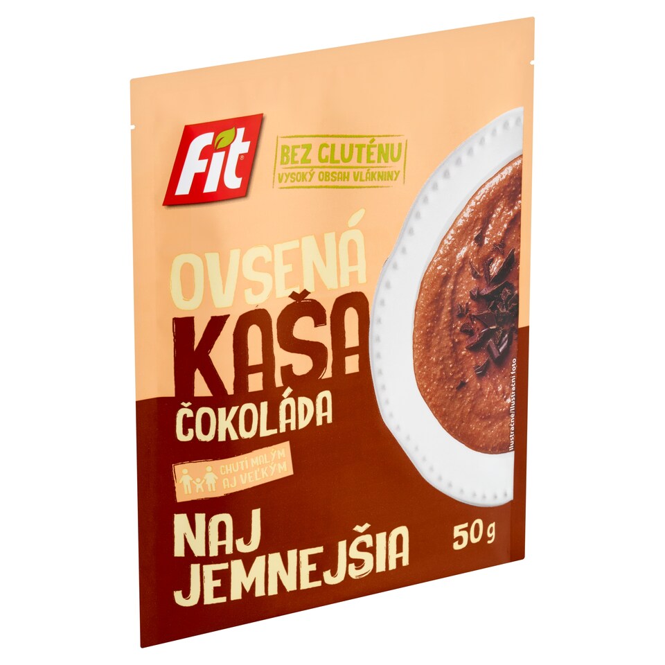 Fit Sypká směs z obilovin pro přípravu ovesné kaše s čokoládou 50g