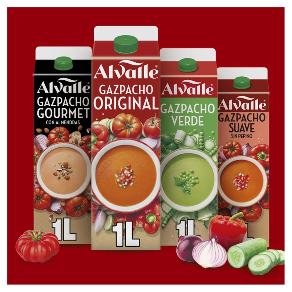 image 1 of Alvalle Gazpacho Vegetable Soup 500Ml