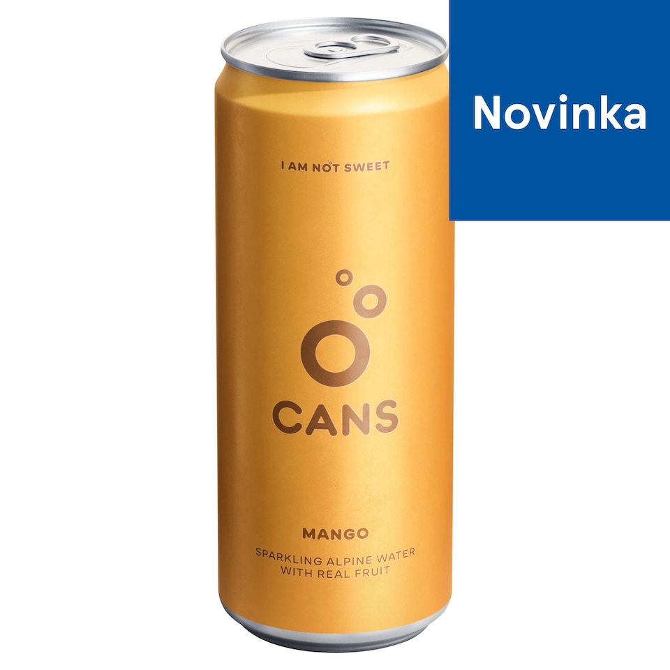 Cans Sýtený nealkoholický nápoj s príchuťou manga 330 ml