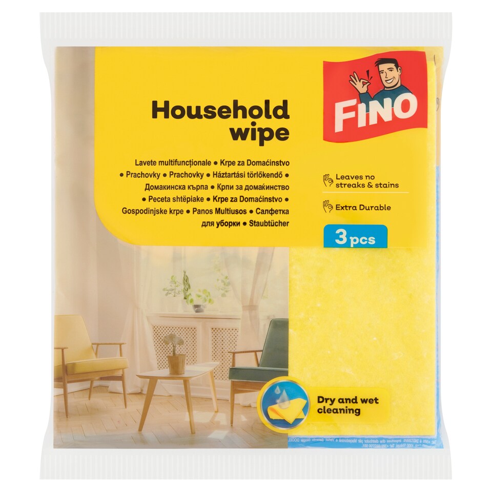 Fino háztartási törlőkendő 3 db  1. kép