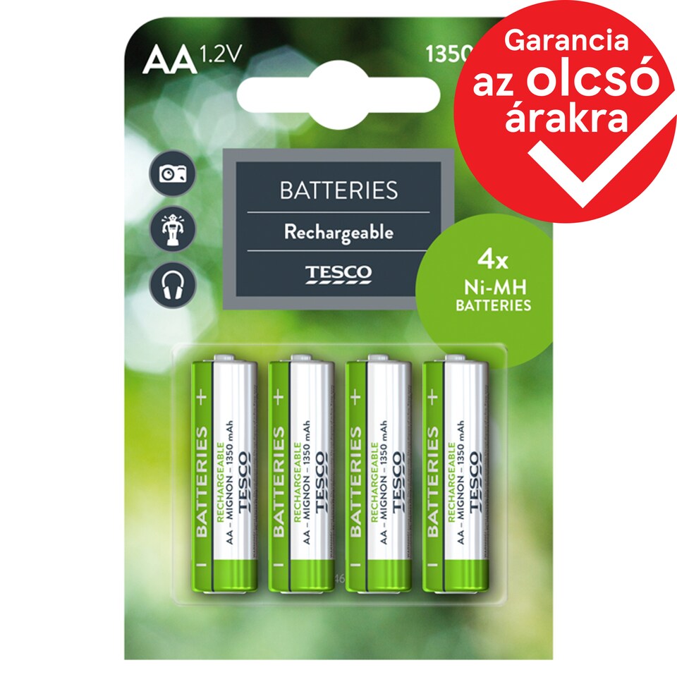 Tesco Battery 1350mAh "AA" 4 pcs