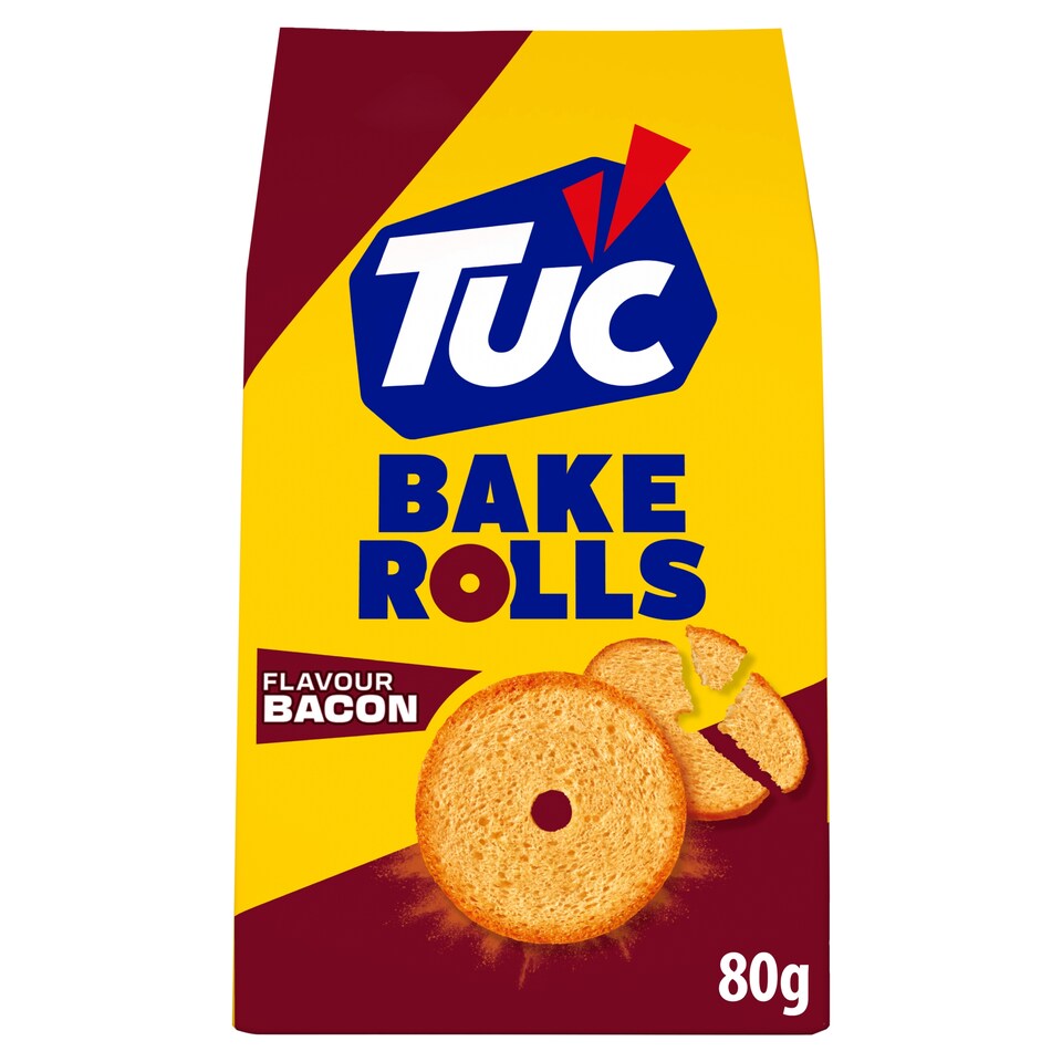 TUC Bake Rolls příchuť Slaninová 80g