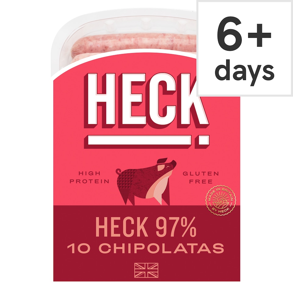 image 1 of Heck 10 Pork Chipolatas 340G