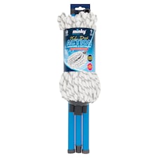 Minky Microfibre & Cotton Extra Large Dual Action Mop