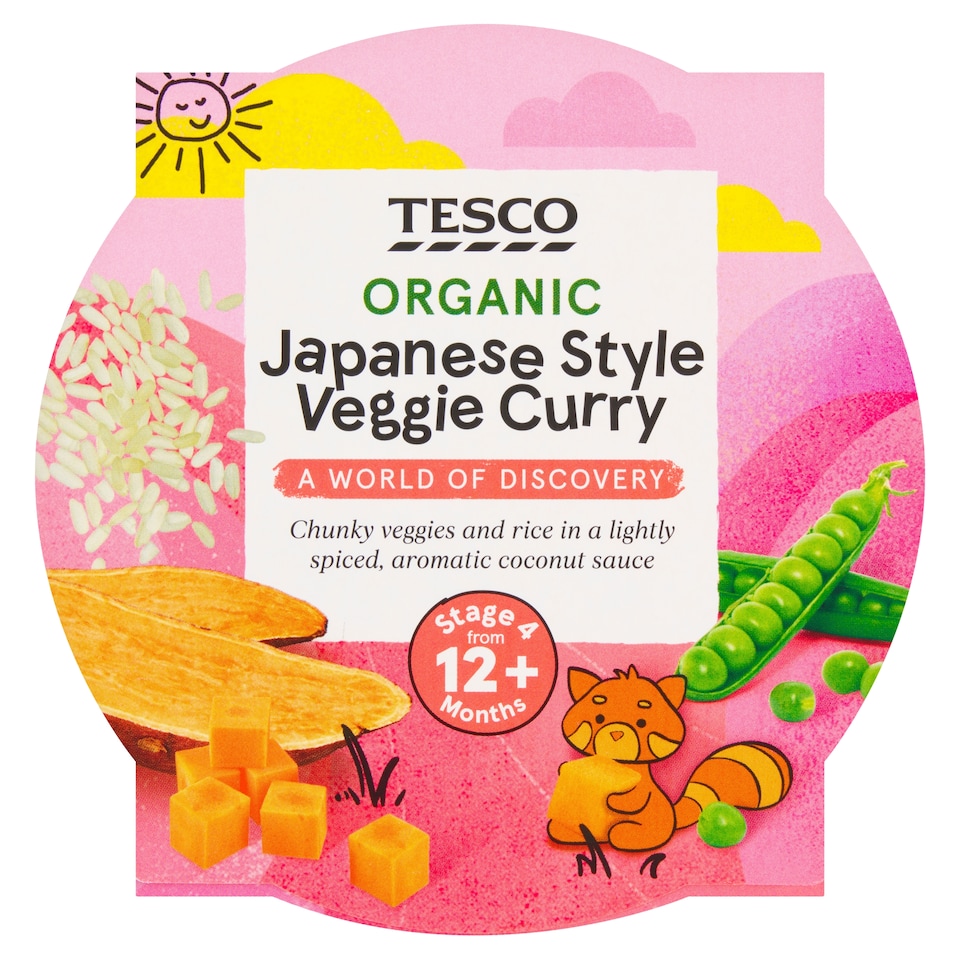 TESCO Organic Japanese Style Veggie Curry 200G