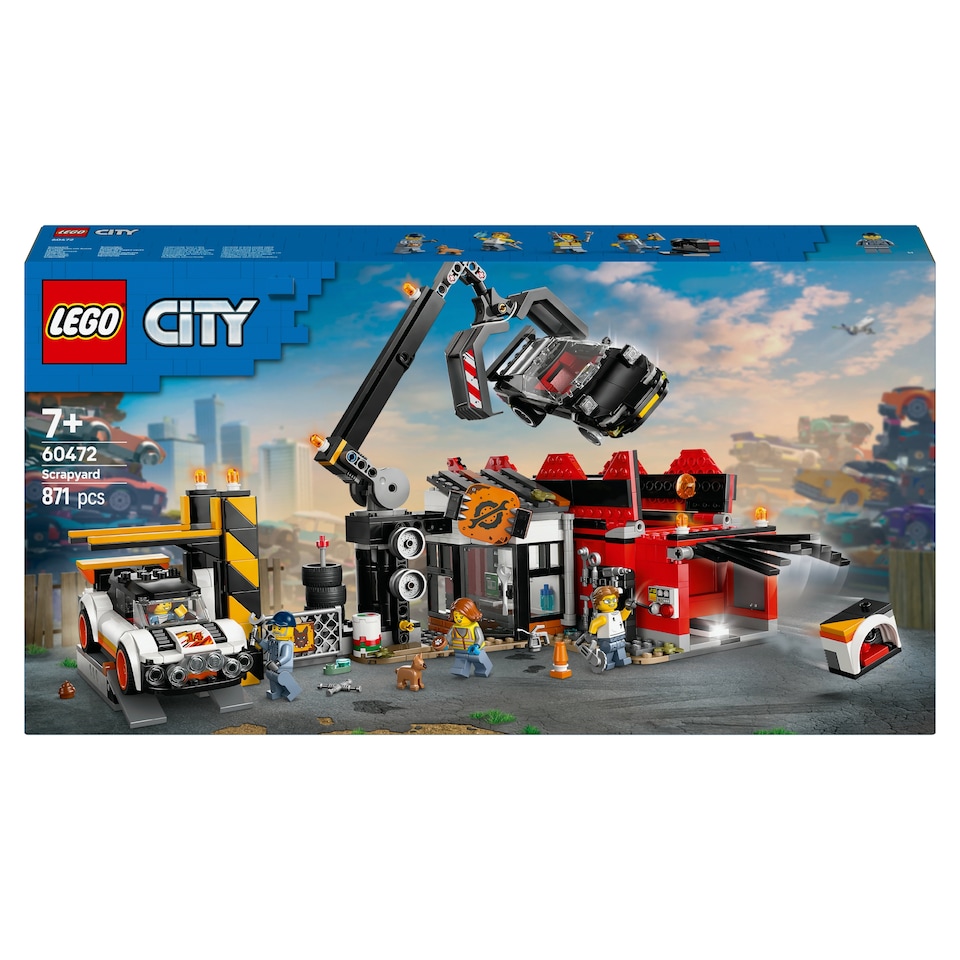 image 1 of LEGO City 60472 Scrapyard With Cars