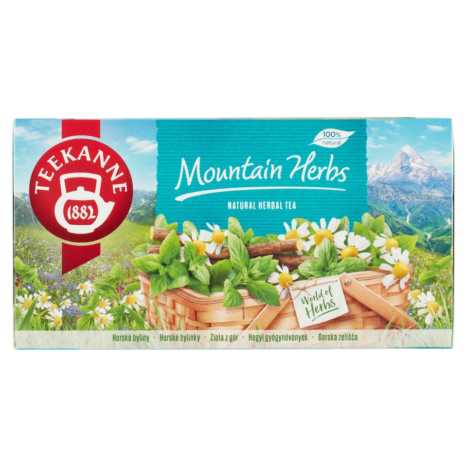 image 1 of Teekanne World of Herbs Mountain Herbs Natural Herbal Tea 20 x 1.8g (36g)