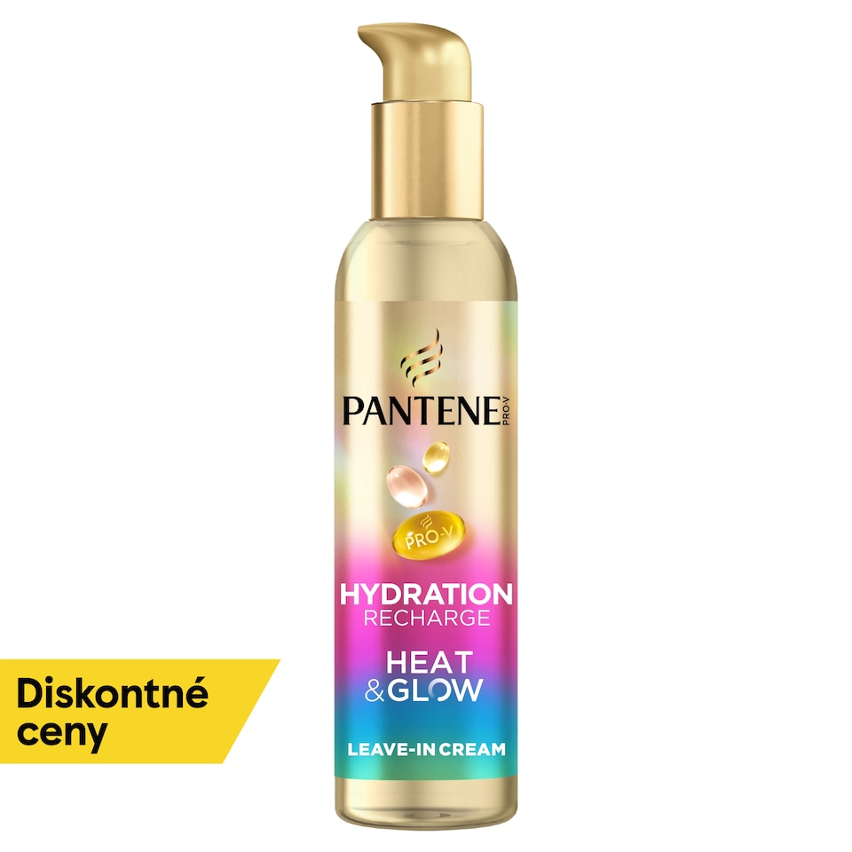 obrázok 1 z Pantene Pro-V Hydration Recharge Heat & Glow Bezoplachový Krém 135 ml. Ochrana pred Teplom