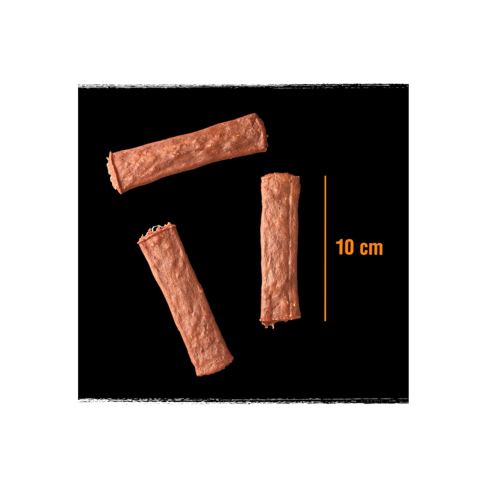 image 1 of Crave Natural Grain Free Protein Strip Adult Dog Treat Turkey & Chicken 55g