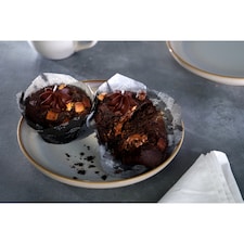 Tesco Finest Belgian Triple Chocolate Muffins 2 Pack